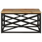 vidaXL Couchtisch 68x68x35 cm Altholz Massiv vidaXL Couchtisch 68x68x35 cm Altholz Massiv