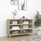 vidaXL Sideboard Weiß und Sonoma-Eiche 103,5x35x70 cm Holzwerkstoff vidaXL Sideboard Weiß und Sonoma-Eiche 103,5x35x70 cm Holzwerkstoff