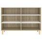 vidaXL Sideboard Weiß und Sonoma-Eiche 103,5x35x70 cm Holzwerkstoff vidaXL Sideboard Weiß und Sonoma-Eiche 103,5x35x70 cm Holzwerkstoff