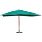 vidaXL Ampelschirm Melia 300x400 cm Grün vidaXL Ampelschirm Melia 300x400 cm Grün