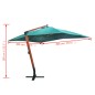 vidaXL Ampelschirm Melia 300x400 cm Grün vidaXL Ampelschirm Melia 300x400 cm Grün