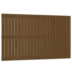 vidaXL Wand-Kopfteil Honigbraun 147x3x90 cm Massivholz Kiefer