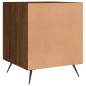 vidaXL Nachttisch Braun Eichen-Optik 40x40x50 cm Holzwerkstoff vidaXL Nachttisch Braun Eichen-Optik 40x40x50 cm Holzwerkstoff