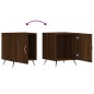 vidaXL Nachttisch Braun Eichen-Optik 40x40x50 cm Holzwerkstoff vidaXL Nachttisch Braun Eichen-Optik 40x40x50 cm Holzwerkstoff