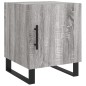 vidaXL Nachttisch Grau Sonoma 40x40x50 cm Holzwerkstoff vidaXL Nachttisch Grau Sonoma 40x40x50 cm Holzwerkstoff
