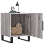 vidaXL Nachttisch Grau Sonoma 40x40x50 cm Holzwerkstoff vidaXL Nachttisch Grau Sonoma 40x40x50 cm Holzwerkstoff