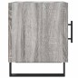 vidaXL Nachttisch Grau Sonoma 40x40x50 cm Holzwerkstoff vidaXL Nachttisch Grau Sonoma 40x40x50 cm Holzwerkstoff
