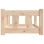 vidaXL Hundebett 55,5x45,5x28 cm Massivholz Kiefer vidaXL Hundebett 55,5x45,5x28 cm Massivholz Kiefer