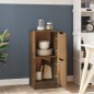 vidaXL Sideboard Braun Eichen-Optik 30x30x70 cm Holzwerkstoff vidaXL Sideboard Braun Eichen-Optik 30x30x70 cm Holzwerkstoff