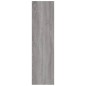 vidaXL Bücherschrank/TV-Schrank Grau Sonoma 36x30x114 cm Holzwerkstoff vidaXL Bücherschrank/TV-Schrank Grau Sonoma 36x30x114 cm Holzwerkstoff