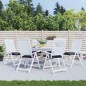 Stuhlkissen 6 Stk. Anthrazit 50x50x7 cm Oxford-Gewebe Stuhlkissen 6 Stk. Anthrazit 50x50x7 cm Oxford-Gewebe