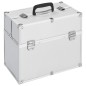 vidaXL Kosmetikkoffer 37x24x35 cm Silbern Aluminium vidaXL Kosmetikkoffer 37x24x35 cm Silbern Aluminium