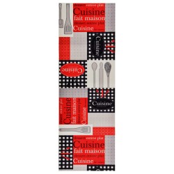 vidaXL Küchenbodenmatte Waschbar Cuisine 45x150 cm  