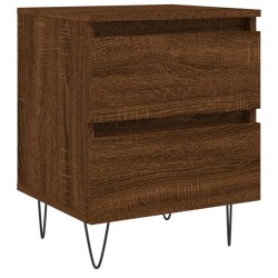 vidaXL Nachttisch Braun Eichen-Optik 40x35x50 cm Holzwerkstoff