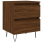 vidaXL Nachttisch Braun Eichen-Optik 40x35x50 cm Holzwerkstoff vidaXL Nachttisch Braun Eichen-Optik 40x35x50 cm Holzwerkstoff