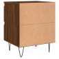 vidaXL Nachttisch Braun Eichen-Optik 40x35x50 cm Holzwerkstoff vidaXL Nachttisch Braun Eichen-Optik 40x35x50 cm Holzwerkstoff