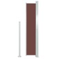vidaXL Seitenmarkise Ausziehbar 160x500 cm Braun vidaXL Seitenmarkise Ausziehbar 160x500 cm Braun