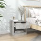 vidaXL Nachttische 2 Stk. Betongrau Holzwerkstoff vidaXL Nachttische 2 Stk. Betongrau Holzwerkstoff
