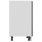 vidaXL Schubunterschrank Schwarz 50x46x81,5 cm Holzwerkstoff vidaXL Schubunterschrank Schwarz 50x46x81,5 cm Holzwerkstoff