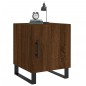 vidaXL Nachttisch Braun Eichen-Optik 40x40x50 cm Holzwerkstoff vidaXL Nachttisch Braun Eichen-Optik 40x40x50 cm Holzwerkstoff