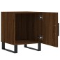 vidaXL Nachttisch Braun Eichen-Optik 40x40x50 cm Holzwerkstoff vidaXL Nachttisch Braun Eichen-Optik 40x40x50 cm Holzwerkstoff