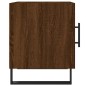 vidaXL Nachttisch Braun Eichen-Optik 40x40x50 cm Holzwerkstoff vidaXL Nachttisch Braun Eichen-Optik 40x40x50 cm Holzwerkstoff