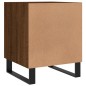 vidaXL Nachttisch Braun Eichen-Optik 40x40x50 cm Holzwerkstoff vidaXL Nachttisch Braun Eichen-Optik 40x40x50 cm Holzwerkstoff