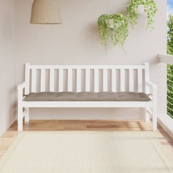 Gartenbank-Auflage Taupe 180x50x7 cm Oxford-Gewebe