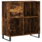 vidaXL Plattenschrank Räuchereiche 84,5x38x89 cm Holzwerkstoff vidaXL Plattenschrank Räuchereiche 84,5x38x89 cm Holzwerkstoff