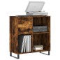 vidaXL Plattenschrank Räuchereiche 84,5x38x89 cm Holzwerkstoff vidaXL Plattenschrank Räuchereiche 84,5x38x89 cm Holzwerkstoff