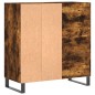 vidaXL Plattenschrank Räuchereiche 84,5x38x89 cm Holzwerkstoff vidaXL Plattenschrank Räuchereiche 84,5x38x89 cm Holzwerkstoff