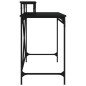 vidaXL Schreibtisch Schwarz 100x50x90 cm Holzwerkstoff und Eisen vidaXL Schreibtisch Schwarz 100x50x90 cm Holzwerkstoff und Eisen