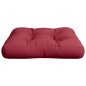 vidaXL Palettenkissen 60x60x12 cm Weinrot Stoff vidaXL Palettenkissen 60x60x12 cm Weinrot Stoff