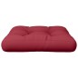 vidaXL Palettenkissen 60x60x12 cm Weinrot Stoff vidaXL Palettenkissen 60x60x12 cm Weinrot Stoff