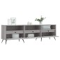 vidaXL TV-Schrank Grau Sonoma 150x30x44,5 cm Holzwerkstoff vidaXL TV-Schrank Grau Sonoma 150x30x44,5 cm Holzwerkstoff