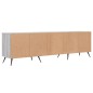 vidaXL TV-Schrank Grau Sonoma 150x30x44,5 cm Holzwerkstoff vidaXL TV-Schrank Grau Sonoma 150x30x44,5 cm Holzwerkstoff