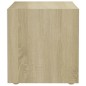 vidaXL TV-Schrank Weiß und Sonoma-Eiche 37x35x37 cm Holzwerkstoff vidaXL TV-Schrank Weiß und Sonoma-Eiche 37x35x37 cm Holzwerkstoff