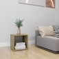 vidaXL TV-Schrank Weiß und Sonoma-Eiche 37x35x37 cm Holzwerkstoff vidaXL TV-Schrank Weiß und Sonoma-Eiche 37x35x37 cm Holzwerkstoff