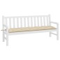 vidaXL Gartenbank-Auflage Beige 180x50x7 cm Oxford-Gewebe vidaXL Gartenbank-Auflage Beige 180x50x7 cm Oxford-Gewebe