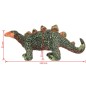 vidaXL Plüschtier Stegosaurus Stehend Plüsch Grün und Orange XXL vidaXL Plüschtier Stegosaurus Stehend Plüsch Grün und Orange XXL
