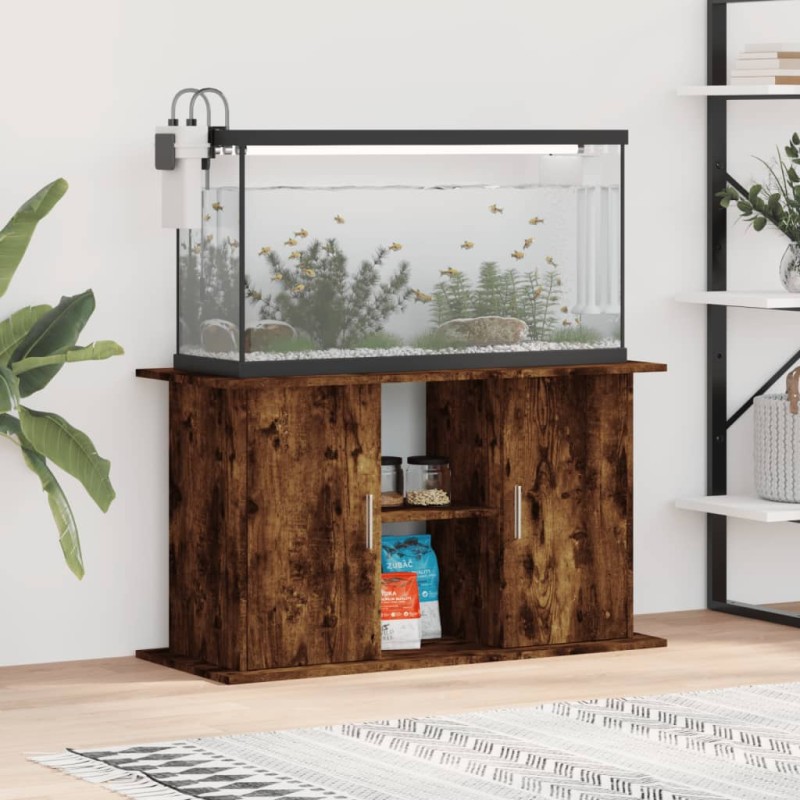 vidaXL Aquariumständer Räuchereiche 101x41x58 cm Holzwerkstoff vidaXL Aquariumständer Räuchereiche 101x41x58 cm Holzwerkstoff