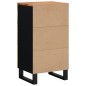 vidaXL Sideboard mit 3 Schubladen 40x33,5x75 cm Massivholz Akazie vidaXL Sideboard mit 3 Schubladen 40x33,5x75 cm Massivholz Akazie