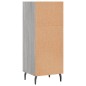 vidaXL Sideboard Grau Sonoma 34,5x32,5x90 cm Holzwerkstoff vidaXL Sideboard Grau Sonoma 34,5x32,5x90 cm Holzwerkstoff