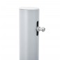 vidaXL Ausziehbare Seitenmarkise 170x1200 cm Braun
