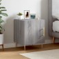 vidaXL Nachttisch Grau Sonoma 40x40x50 cm Holzwerkstoff vidaXL Nachttisch Grau Sonoma 40x40x50 cm Holzwerkstoff