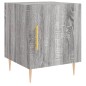 vidaXL Nachttisch Grau Sonoma 40x40x50 cm Holzwerkstoff vidaXL Nachttisch Grau Sonoma 40x40x50 cm Holzwerkstoff