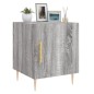 vidaXL Nachttisch Grau Sonoma 40x40x50 cm Holzwerkstoff vidaXL Nachttisch Grau Sonoma 40x40x50 cm Holzwerkstoff