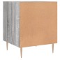 vidaXL Nachttisch Grau Sonoma 40x40x50 cm Holzwerkstoff vidaXL Nachttisch Grau Sonoma 40x40x50 cm Holzwerkstoff