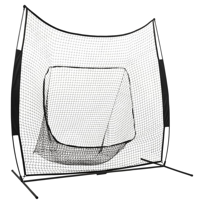 vidaXL Multisport-Übungsnetz Baseball Softball 241x106,5x216 cm Metall vidaXL Multisport-Übungsnetz Baseball Softball 241x106,5x216 cm Metall