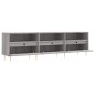 vidaXL TV-Schrank Grau Sonoma 150x30x44,5 cm Holzwerkstoff vidaXL TV-Schrank Grau Sonoma 150x30x44,5 cm Holzwerkstoff